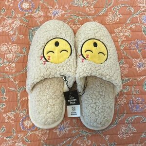 Smiley Face Slippers